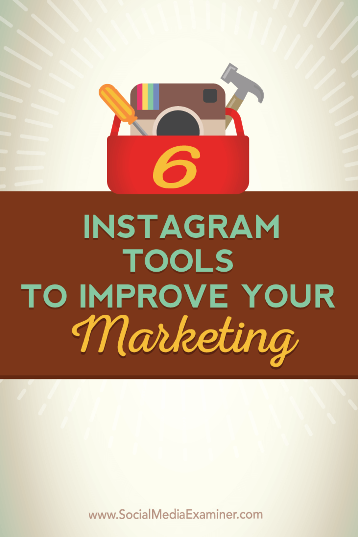 6 ferramentas do Instagram para melhorar seu marketing: examinador de mídia social
