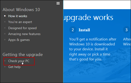 Baixe o Windows 10 App
