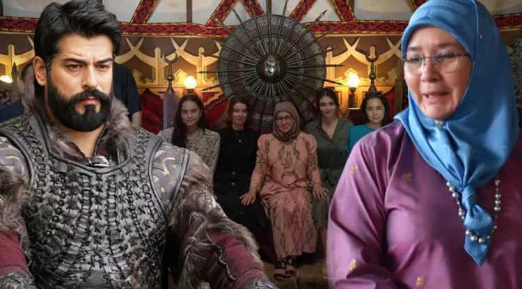Rainha da Malásia acaba por ser fã do establishment Osman: você dá aulas de história em cada episódio