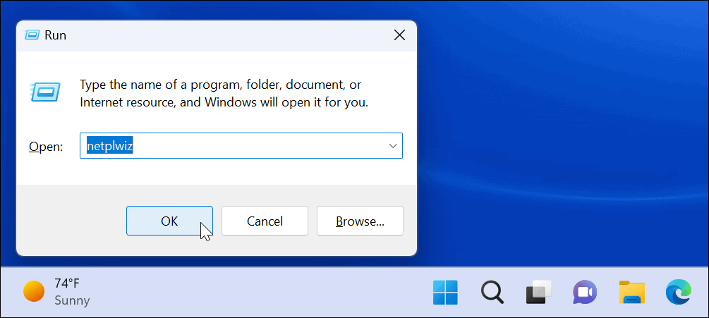 Alterar o tipo de conta no Windows 11