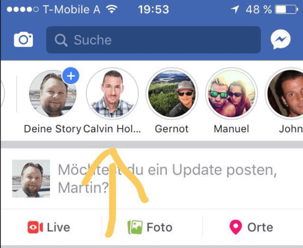 Parece que o Facebook agora permite selecionar páginas para compartilhar histórias do Facebook.