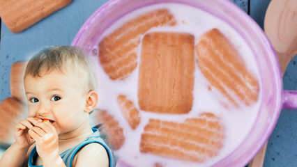 Receita caseira prática de biscoitos de bebê! Como fazer os biscoitos de bebê mais saudáveis ​​e fáceis?