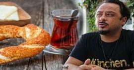 Quando Burak Akkul deu 265 liras por dois bagels e dois cafés, ele não poupou sua reação!