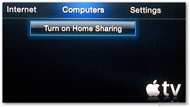 Controle remoto Apple TV do iPad, iPhone ou iPod Touch