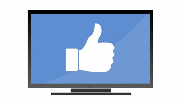 O Facebook mudará para a televisão.