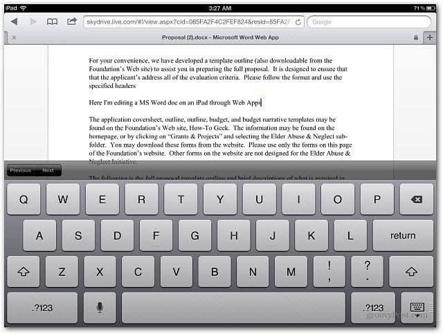 Edição-Word-Document-iPad