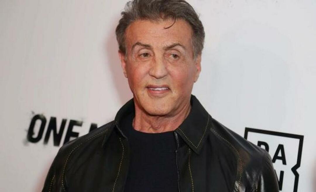 A estrela de Hollywood Sylvester Stallone confessou anos depois! "Lamento"