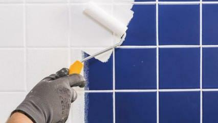 Como pintar azulejos? O que é necessário para pintar azulejos?