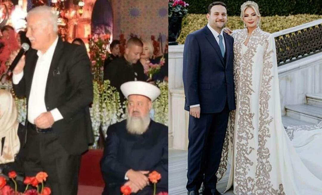 Nihat Hatipoğlu, que se casou com a ex-modelo Burcu Özüyaman, fez uma declaração sobre o casamento!