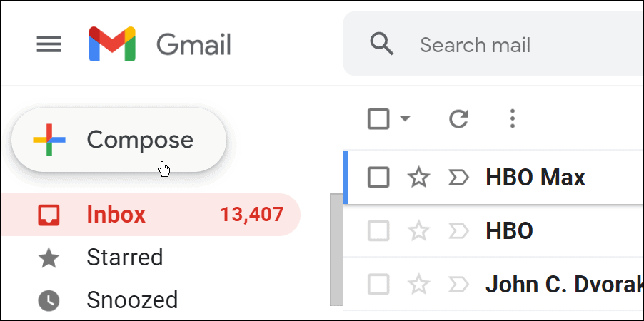 compor criar uma lista de e-mail do grupo no gmail