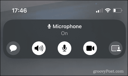 áudio facetime no iphone
