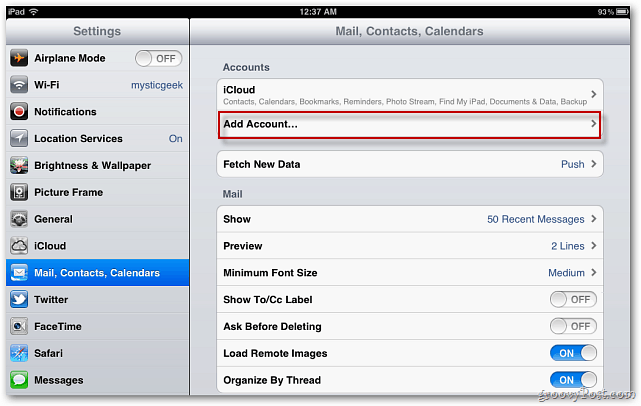 Como configurar o correio no iPhone, iPad ou iPod Touch