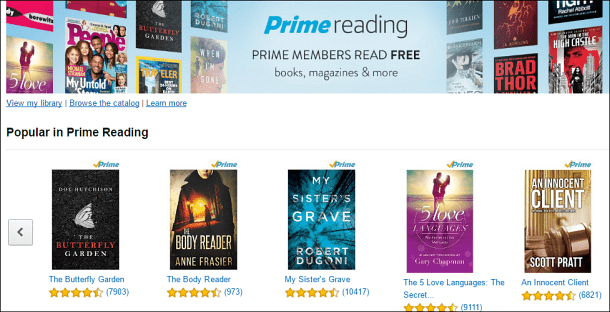 Amazon oferece excelente leitura: oferece milhares de livros e revistas gratuitos