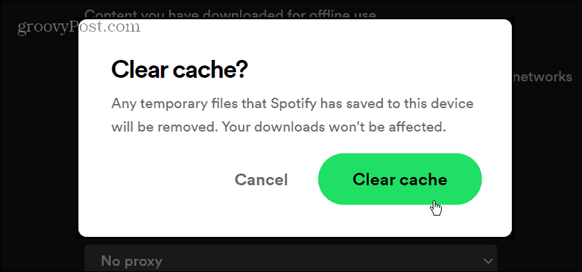 Consertar Spotify não atualizando podcasts