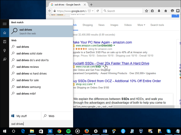 Faça a Cortana pesquisar no Google em vez do Bing no Windows 10
