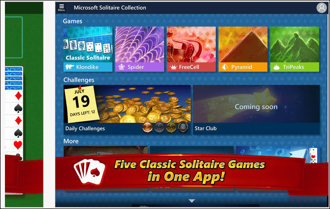Coleção Microsoft Solitaire agora disponível para iOS e Android