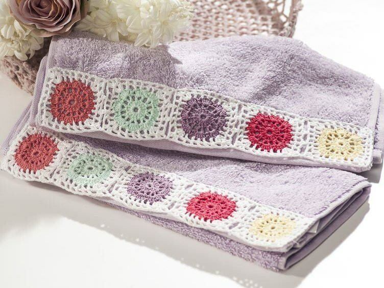 Como tricotar a ponta de uma toalha