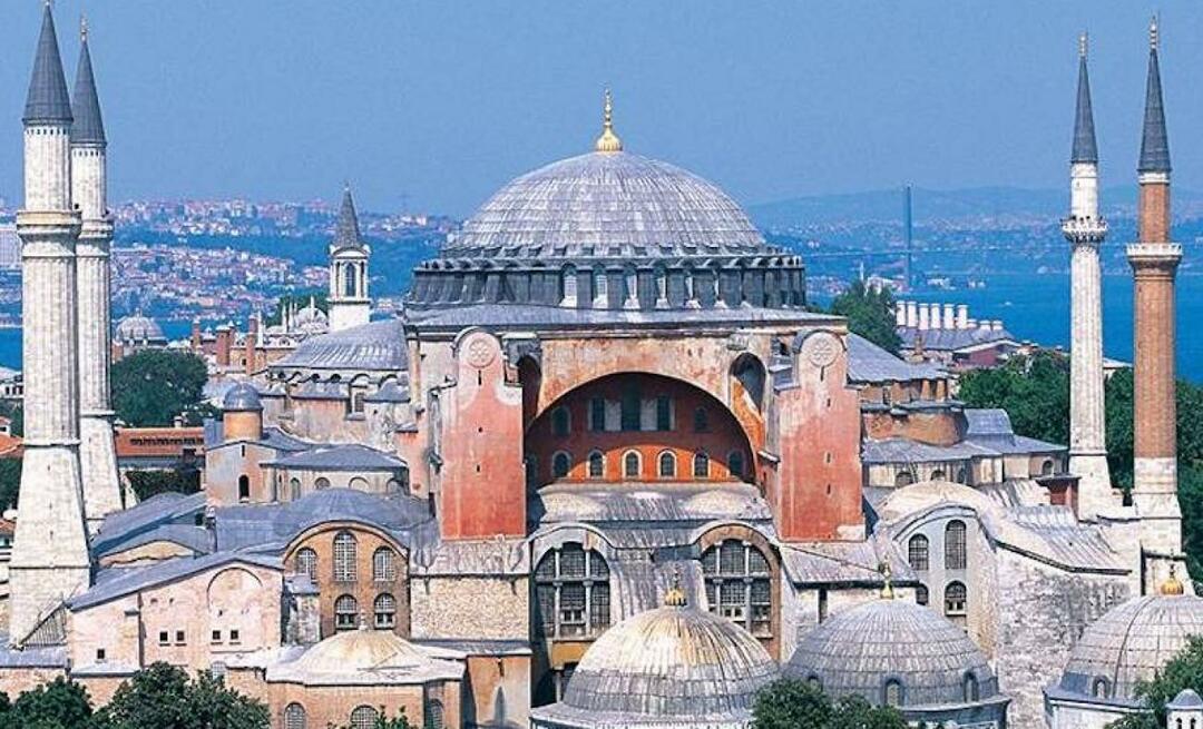 A Mesquita Hagia Sophia será gratuita para estrangeiros no ano novo!