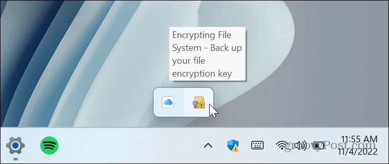 Criptografar arquivos e pastas no Windows 11