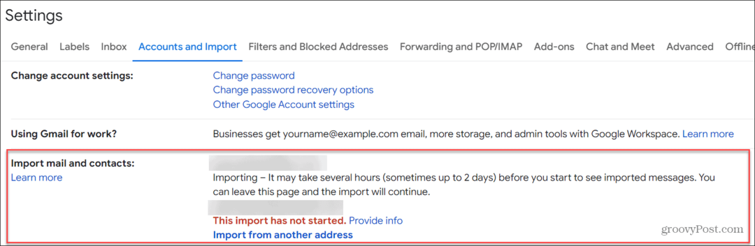 Como importar e-mail do Outlook para o Gmail