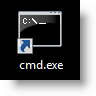 CMD do prompt de comando do Windows