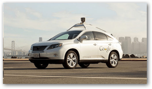 Google auto-condução lexus