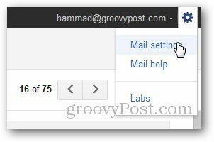 Gmail de várias contas 1
