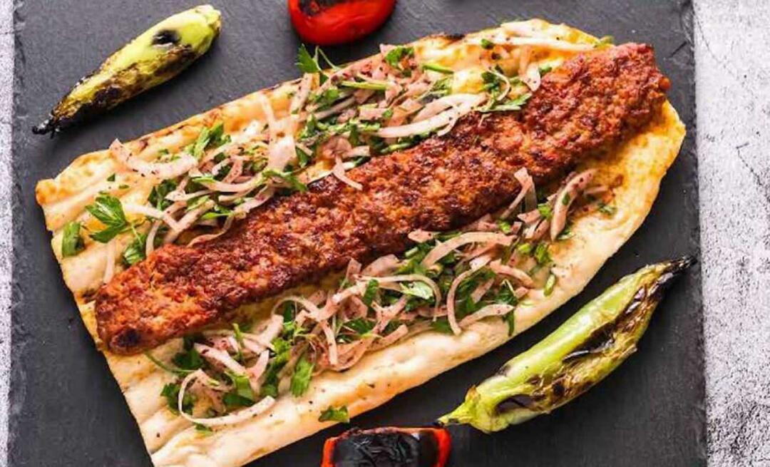 Harbiye Kebab com sabor de comer no restaurante! Como fazer Harbiye Kebab?