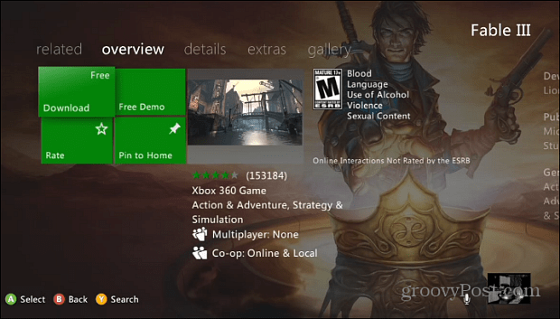 Membro Xbox Live Gold? Veja como obter sua cópia gratuita do Fable III