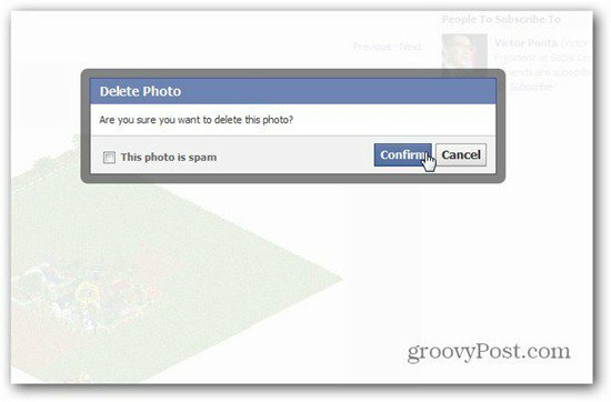 Fotos excluídas do Facebook ainda lá após três anos