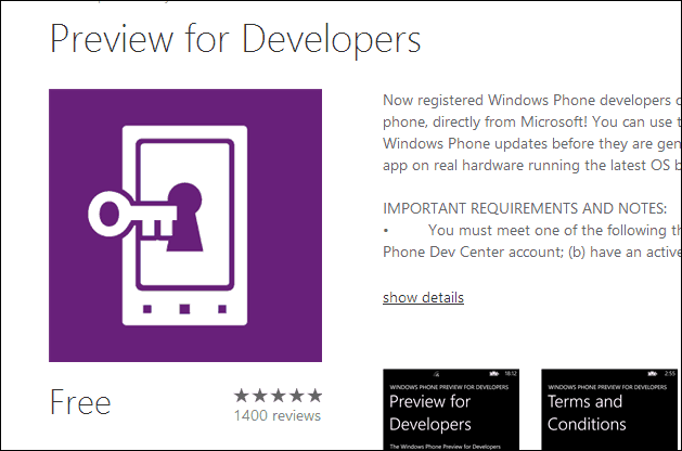 Como obter atualizações do Windows Phone 8.1 antecipadamente com a visualização para desenvolvedores