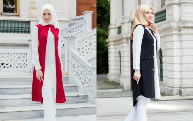combinações de hijab diariamente