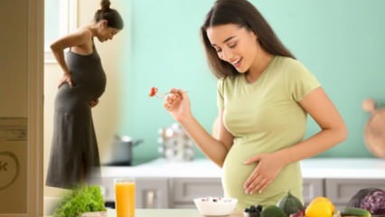 Alimentos que fazem o bebê ganhar peso durante a gravidez! Por que o feto não ganha peso?