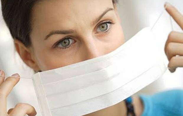 Como usar uma máscara protetora cirúrgica