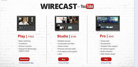 wirecast do youtube