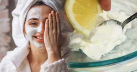 Quais são os benefícios da máscara de iogurte e limão para a pele? Iogurte caseiro e máscara de limão