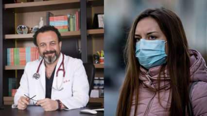 Atenção a quem usa máscaras duplas! Dr. especialista Ümit Aktaş explicou: Pode causar doenças!