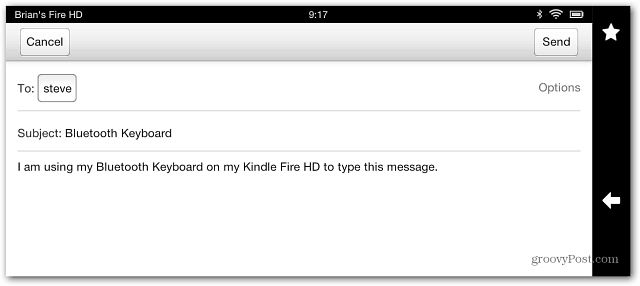 Como conectar um teclado Bluetooth ao Kindle Fire HD