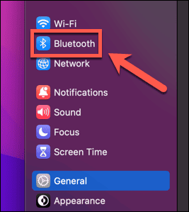 configurações do mac bluetooth