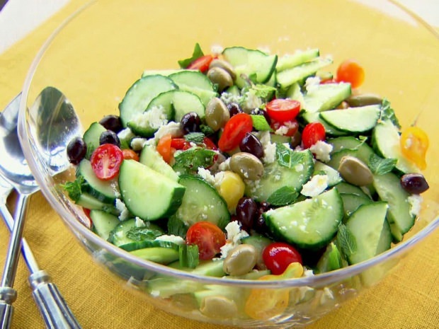 Receitas de salada saudável dieta