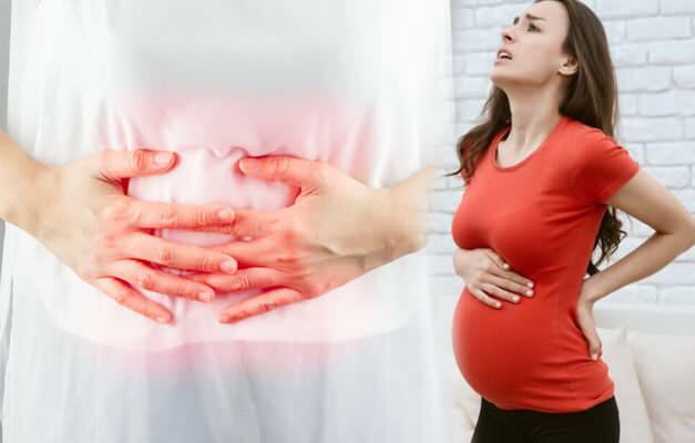 Como sentir um aborto durante a gravidez? Parte baixa na gravidez