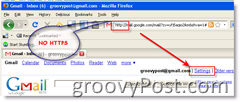 Como ativar o SSL para todas as páginas do GMAIL:: groovyPost.com