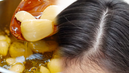 A resposta à questão de saber se o alho faz crescer cabelo! Quais são os benefícios do alho para o cabelo?