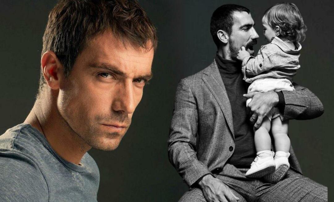 İbrahim Çelikkol compartilhou seu filho! Aqueles que viram Ali ficaram surpresos