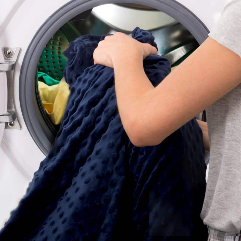 Lavar cobertores na máquina