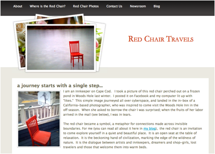 cadeira vermelha blog
