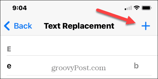 Crie atalhos de texto personalizados no iPhone