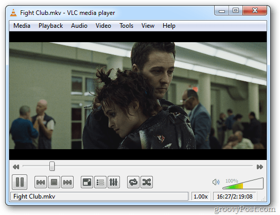 Filme convertido em Blu-ray em VLC