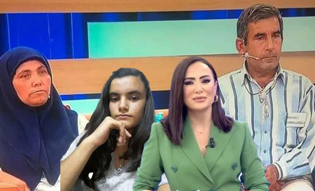 Didem Arslan Yılmaz levantou a agenda na transmissão ao vivo: a mãe e o pai de Gamze foram presos
