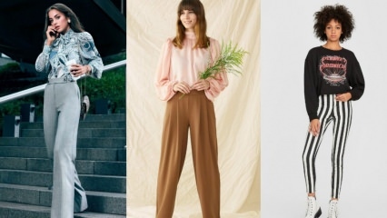 2019 moda outono calças